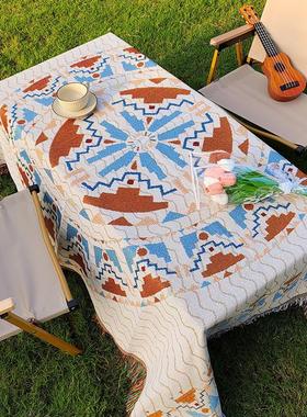 Tablecloth Outdoor Camping Tent Moisture-proof Mat Picnic Bl