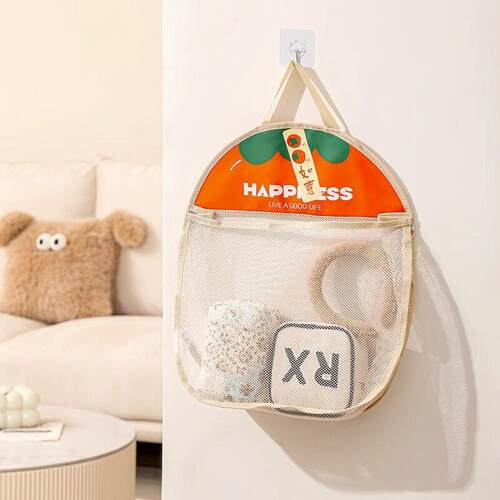 Hanging Sock Organizer and Underwear Mesh Bag, Wall-Mounted