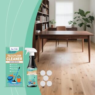 JUE FISH Floor Cleaner - Stain Removal, Maintenance, and Shi