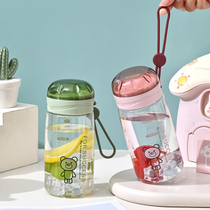 New Large Capacity Space Cup Plastic Tumbler, Cute Korean St