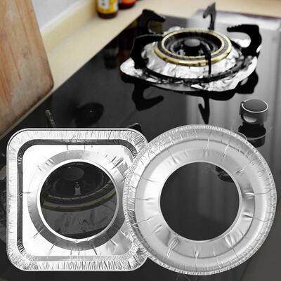 Kitchen Stove Oil-Proof Mat, Thickened Aluminum Foil Tin Pap