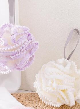 Large Pearl Bath Puff, High-Quality and Non-Dispersing, Supe