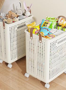 Large storage basket, dirty clothes hamper for balcony and b