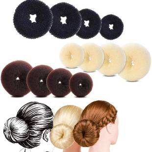 3pcs Hair Bun Donut Magic Foam Products Hairstyle Lazy Hair