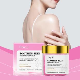 Hoygi Pre-Depilatory Exfoliating Cream - Gentle Cleansing an