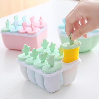 Square popsicle molds for home use, for making popsicles, ic