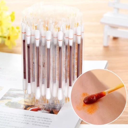 Loose disposable household travel outdoor wound iodine swabs