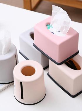 European-style plastic tissue box, creative living room home
