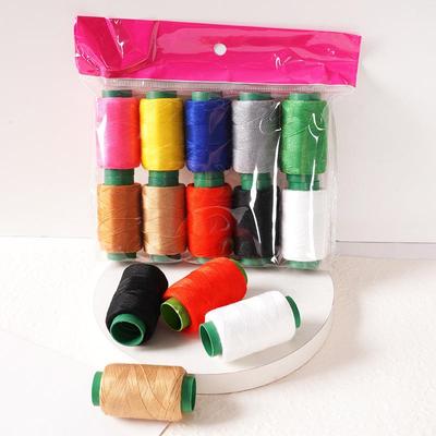 10 small spools of household sewing machine thread for hand-
