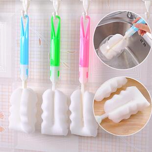Colorful Extended Detachable Cleaning Brush for Cups, Long H