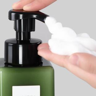 Foaming bottle for facial cleanser, foam dispensing bottle f