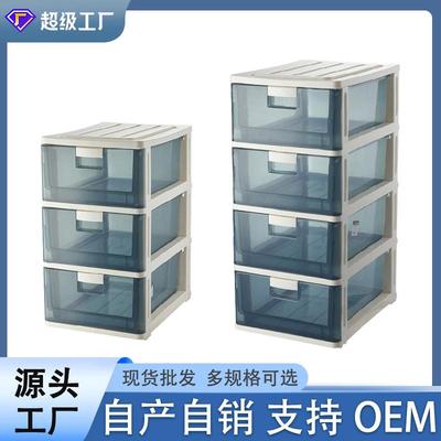 Floor-standing storage cabinet for home use, with layered sh