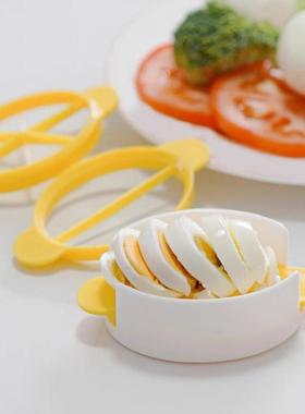 Triple Egg Slicer for Cutting Eggs in Half, Slicing Preserve
