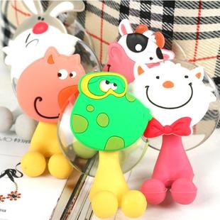 Holder Toothbrush Strong Suction Toothbru Cartoon Cup Animal