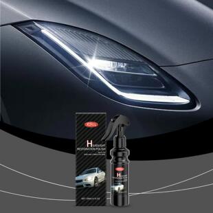 Rayhong Headlight Restoration Spray - Enhances Clarity, Brig