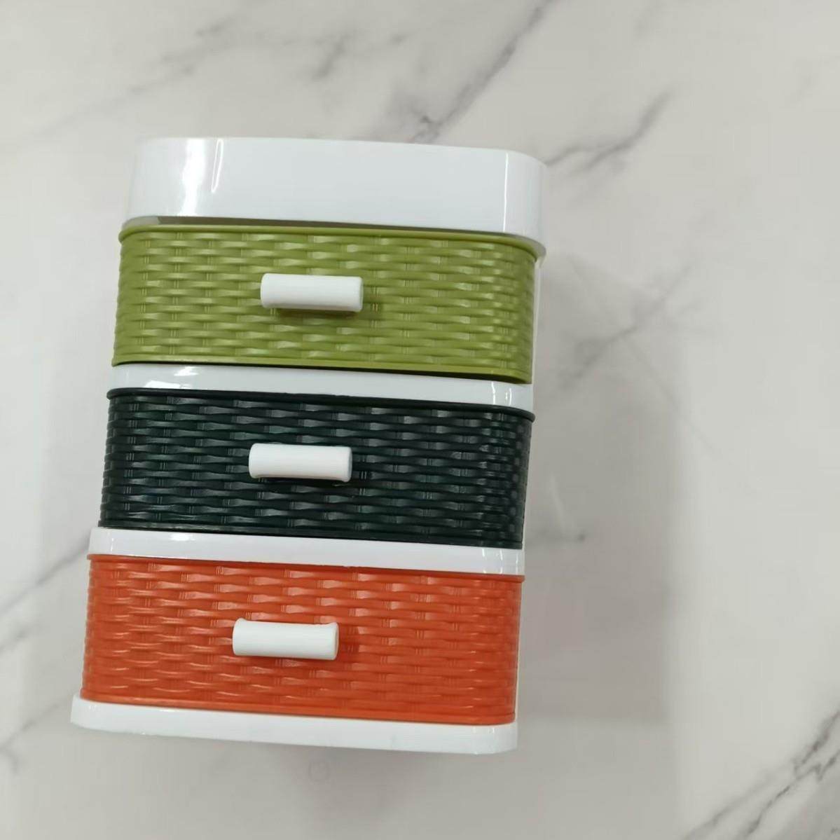 Multicolor Multi-layer Small Drawer Storage Box for Desktop