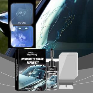 Rayhong Windshield Anti-Crack Care Kit - Clear View Car Refu
