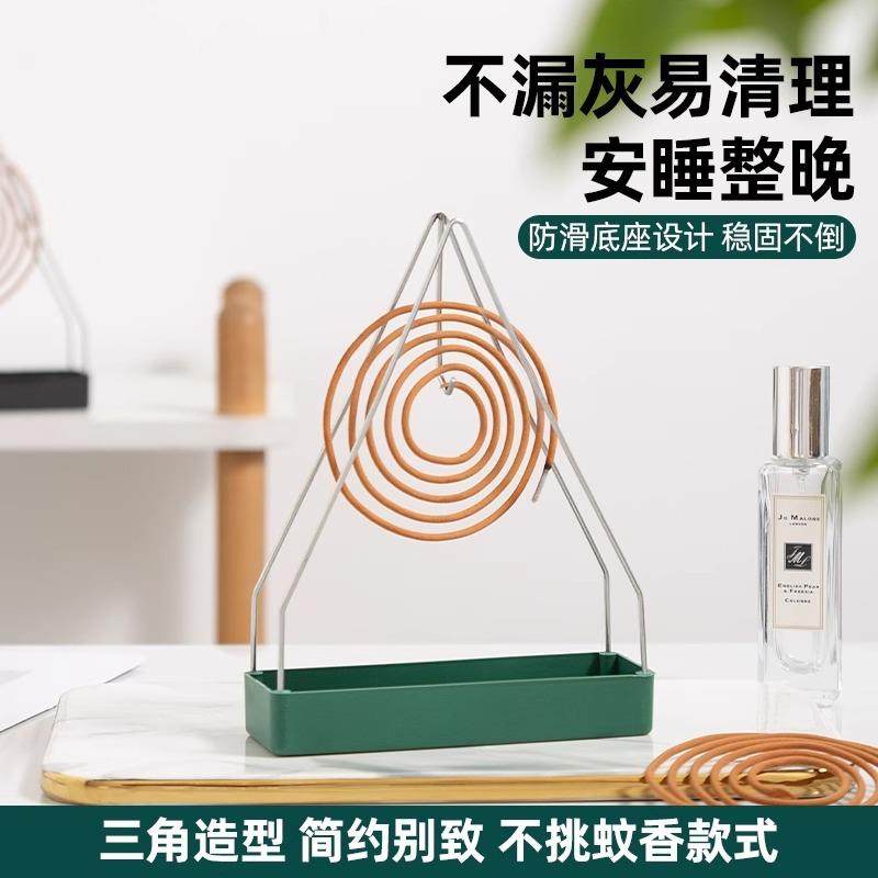 Stainless Steel Mosquito Coil Holder with Lid - Home Firepro