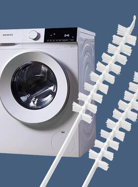 Rolling drum washing machine brush for cleaning the inner dr