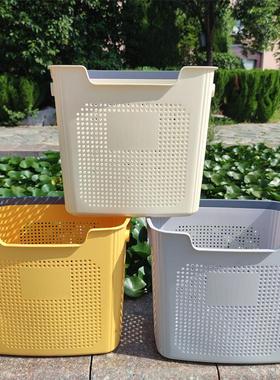 Multi-color large laundry basket for home storage, also suit