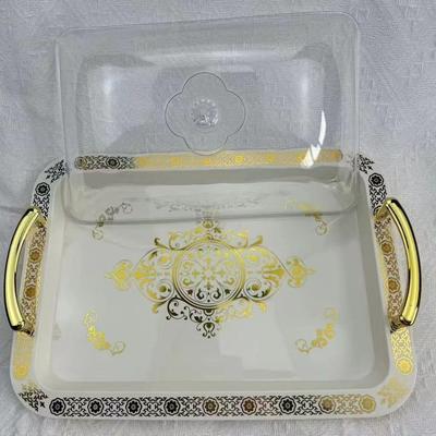 New arrivals include round dinner plates, fruit plates, barb