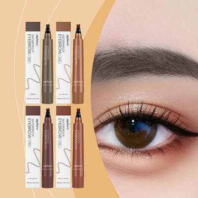 ZEPHOCO Waterproof 4-in-1 Eyebrow Pencil Series - Smudge-pro