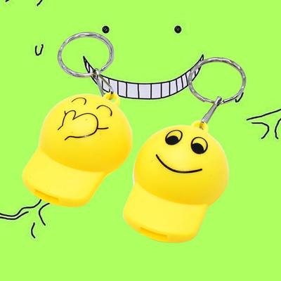 Manufacturer's glowing cartoon keychain pendant, hat chain a