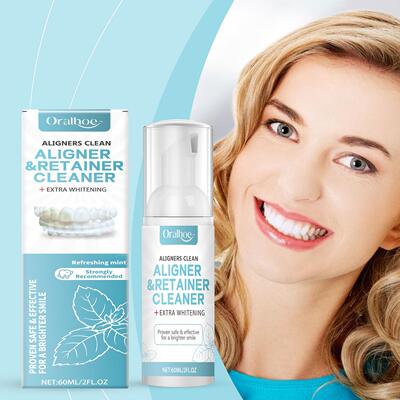 ORALHOE Toothbrushing Mousse - Gentle Cleansing Foam for Tee