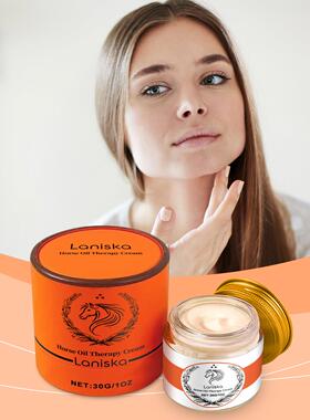 LANISKA Horse Oil Care Cream - Deep Nourishing, Hydrating, M