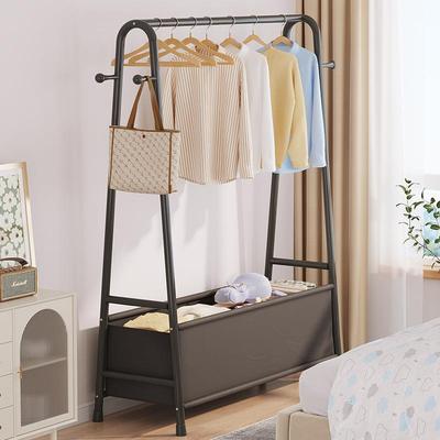 Floor-standing clothes rack for home use, suitable for bedro