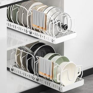 Cross-border scalable cabinet drawer storage rack for placin
