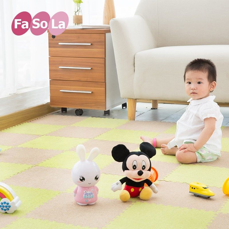 Foam Mat Crawling Rug Floor Puzzles Non-Slip Eco Soft Kidsin the Home Fabric , Mat  category - from Buy2taobao.com to provide professional Taobao agent buy service
