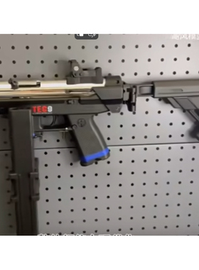 悍迪TEC9升级版配件AR后托 RMR导轨转接14逆牙转接并联器导轨模型