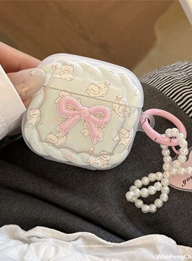 甜美猫咪适用苹果Airpods4