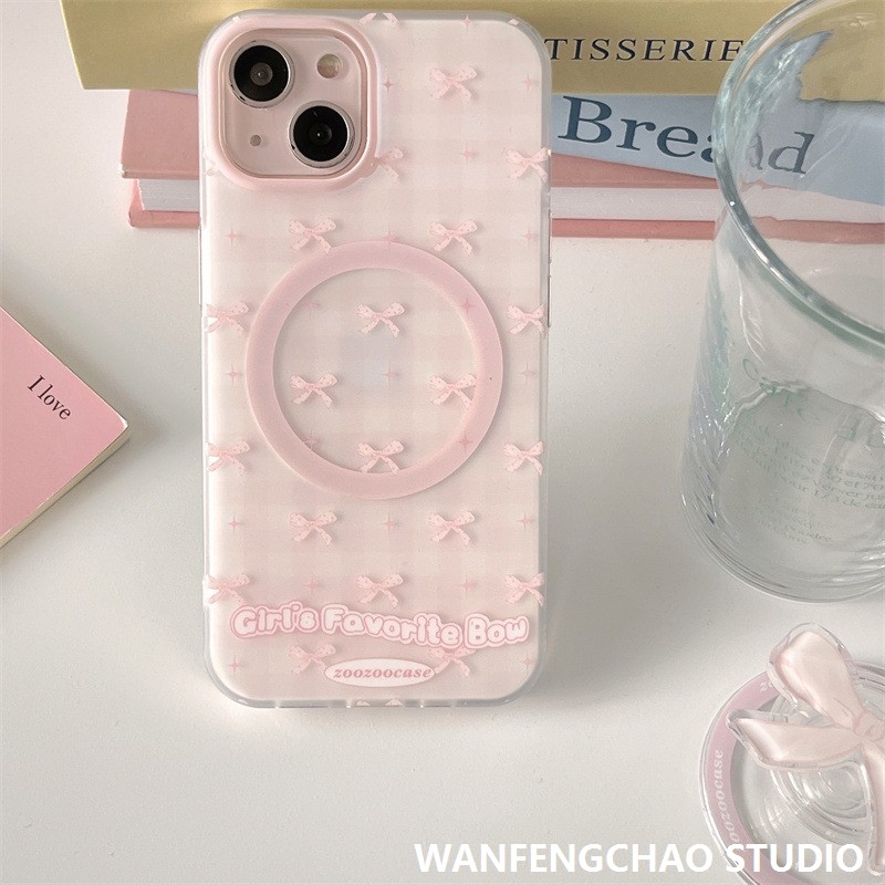 ins蝴蝶结适用iPhone17手机壳