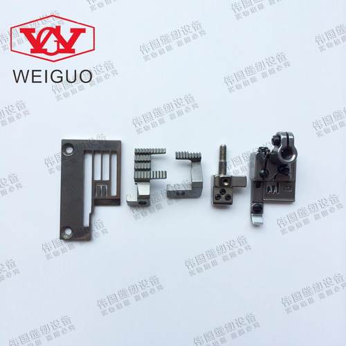 FW787小嘴绷缝机 拉冚5.6针位 针板牙齿压脚针夹5.6滚领针位