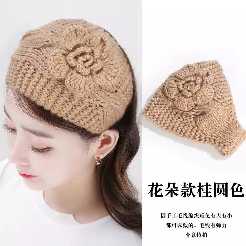 秋冬护脑门抹额遮白发神器