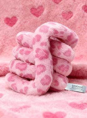 毛绒扭扭乐正版tangle同款unknot百变解压玩具静音款ADHD女生