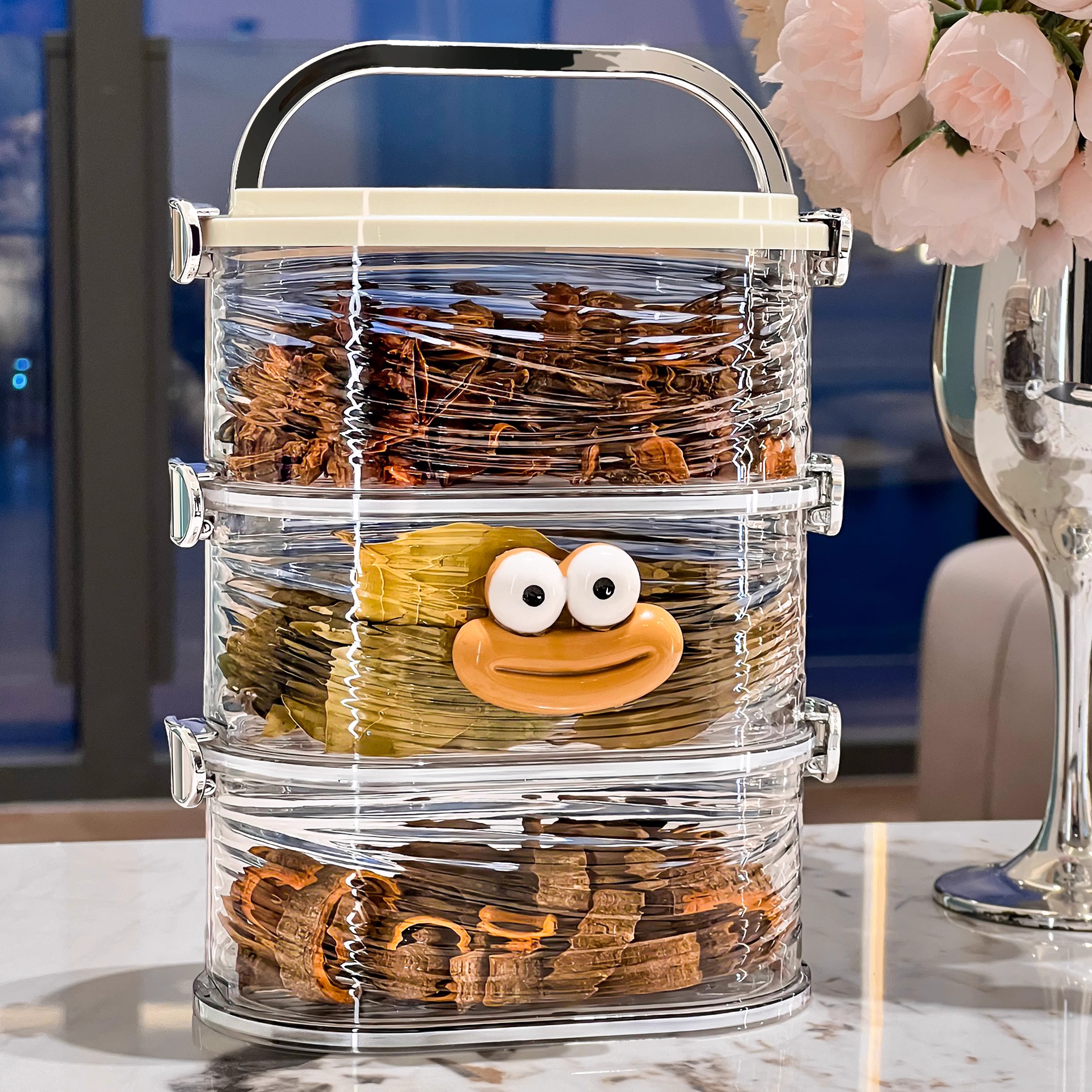 BSD食品级香料收纳盒家用