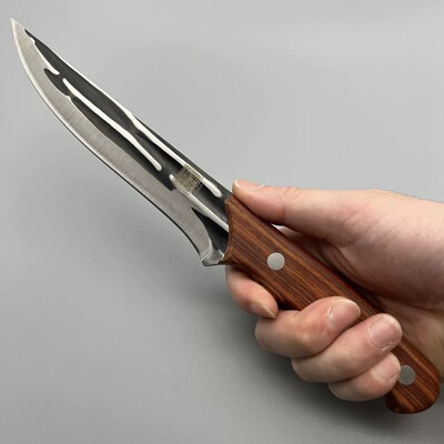 龙泉刀高硬度锻打杀猪卖肉剔骨刀