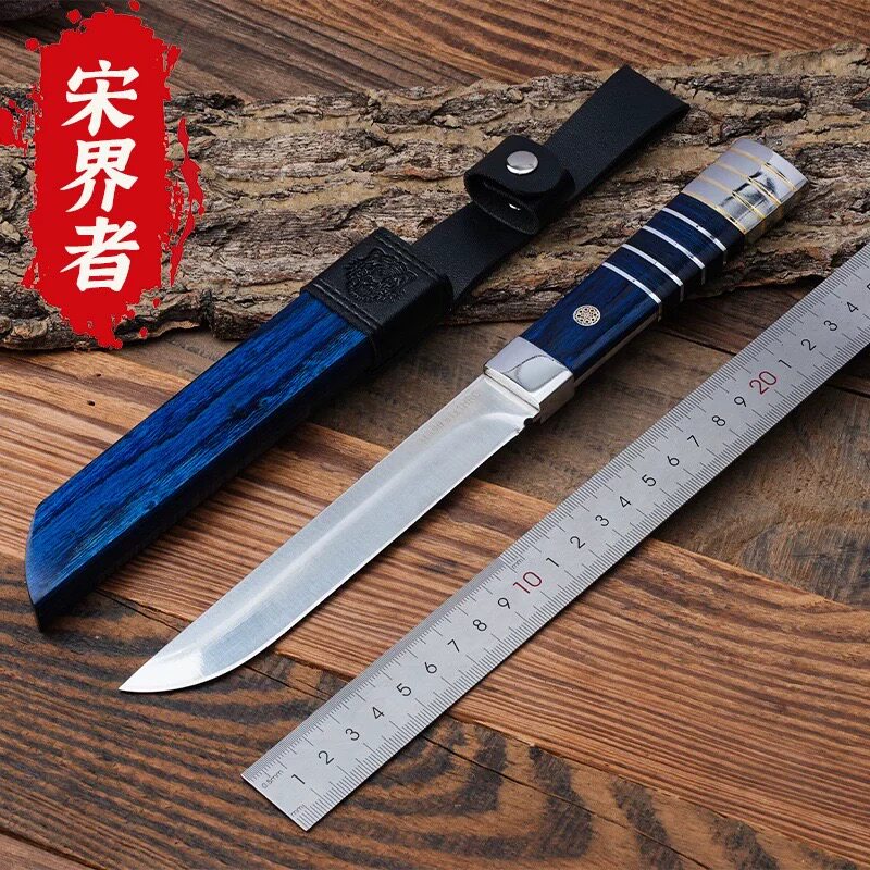 出口德国水果刀家用便携锋利瓜果刀具蒙古手把肉小刀剔骨切肉刀图片