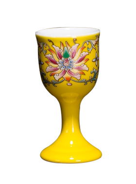 套装仿古代家用宫廷珐琅彩烈酒杯