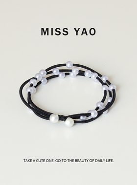 MISS YAO 珍珠头绳