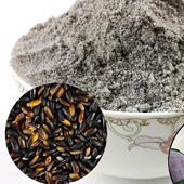 农家现磨 黑糯米粉面5斤紫米粉深色黑糙米糯米黑香米汤圆原料生粉