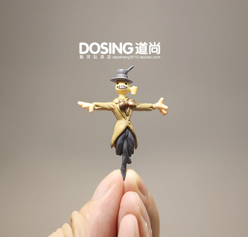 迷你版小号塑料微景观人偶模型