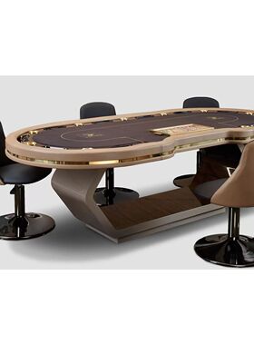 德州扑克桌 餐桌面二用 棋牌桌  会议桌定制 poker table