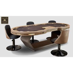 德州扑克桌 餐桌面二用 棋牌桌  会议桌定制 poker table
