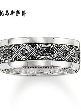 托马斯萨博中国结男士韩版指环