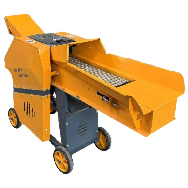 特厚新款铡草揉丝机家用电干湿两用养殖机械加重加厚牛羊青草粉碎