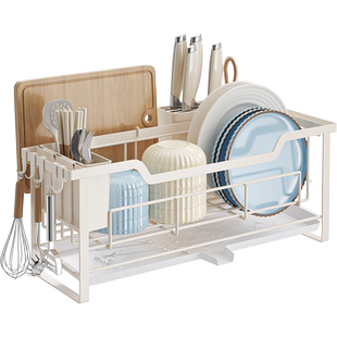 窄边沥水碗盘架厨房窗台单层放碗碟块超极窄款家用筷子置物架